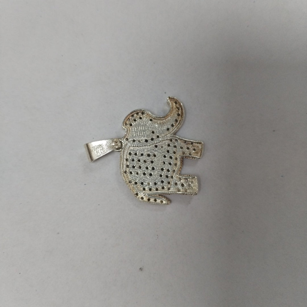 DIJE ELEFANTE C/CIRCONIAS PLATA .925 5.3 GR (NUEVO)