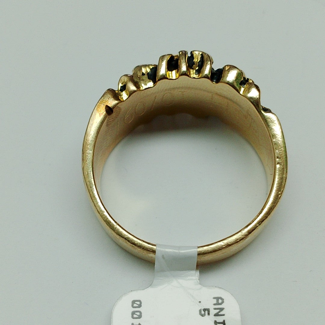 ANILLO ORO 14 K 14.5 GRMS (SEMINUEVO)