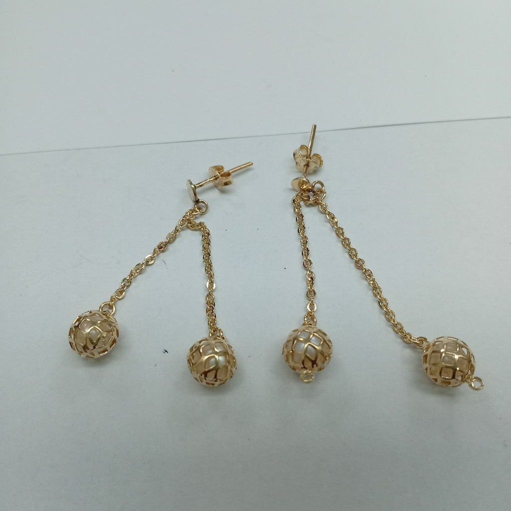 ARETES PAR ORO 10 K 4.2 GRMS (SEMINUEVO)