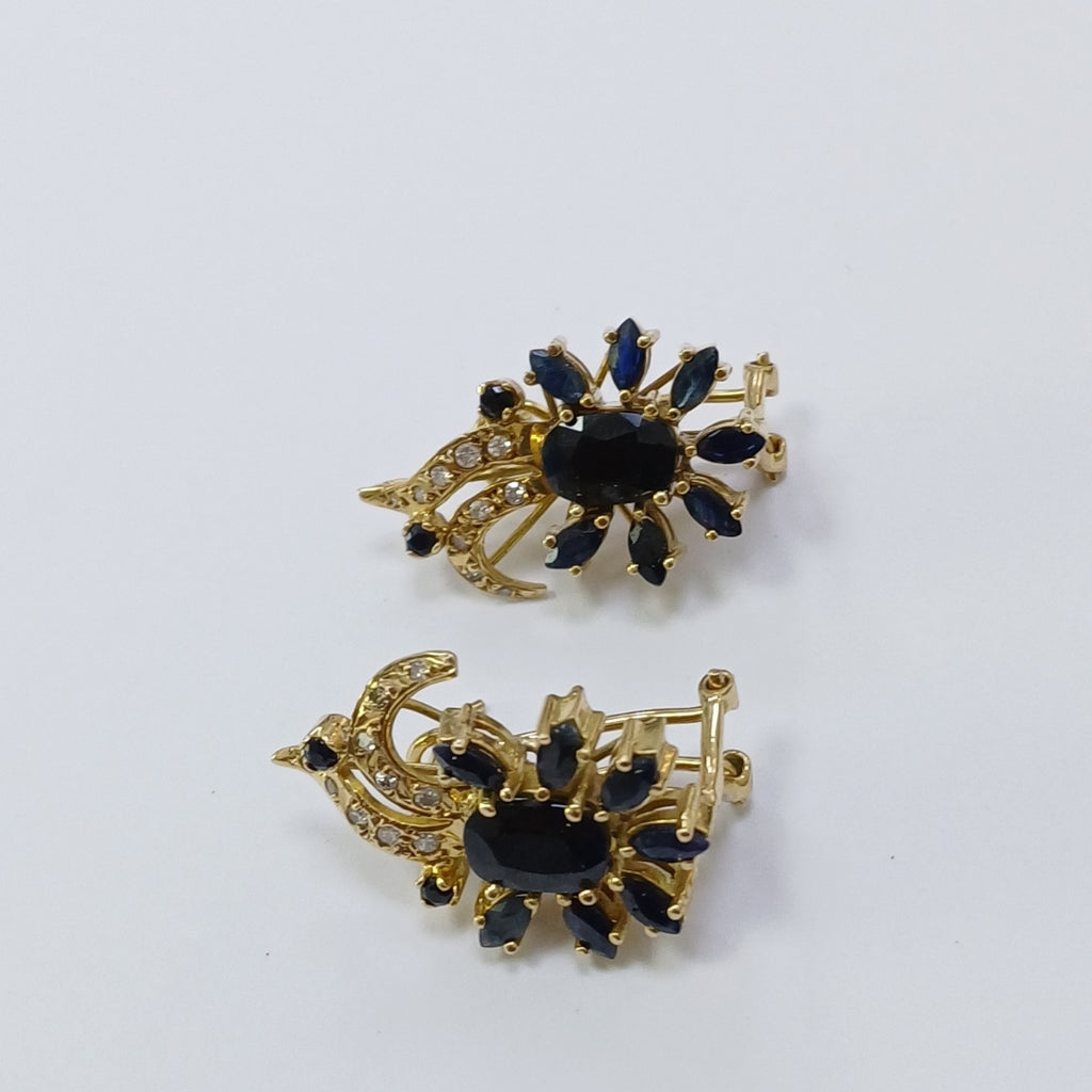 ARETES PAR ORO 14 K 12,90 GRMS (SEMINUEVO)