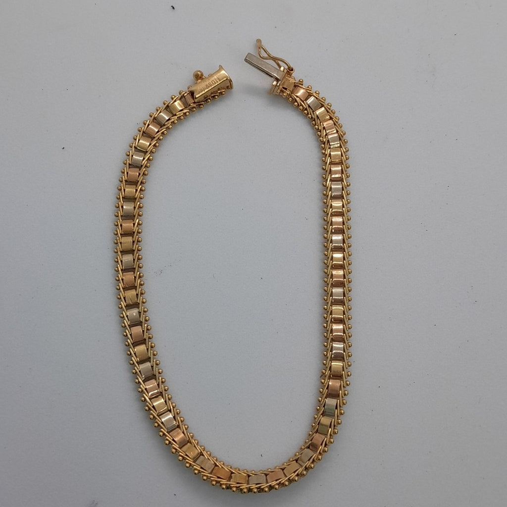 PULSERA ORO 14 K 9,30 GRMS (SEMINUEVO)