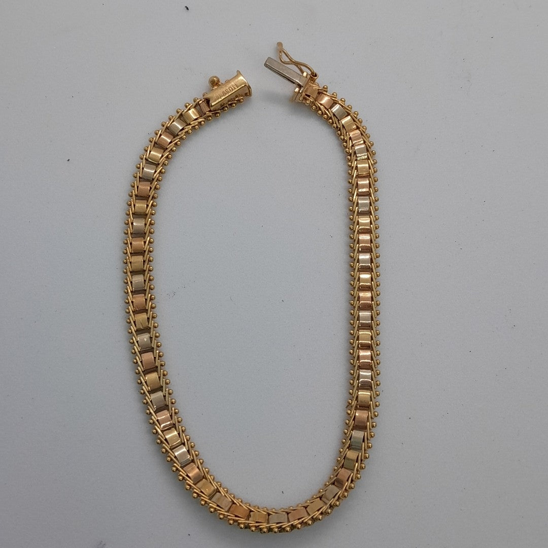 PULSERA ORO 14 K 9,30 GRMS (SEMINUEVO)
