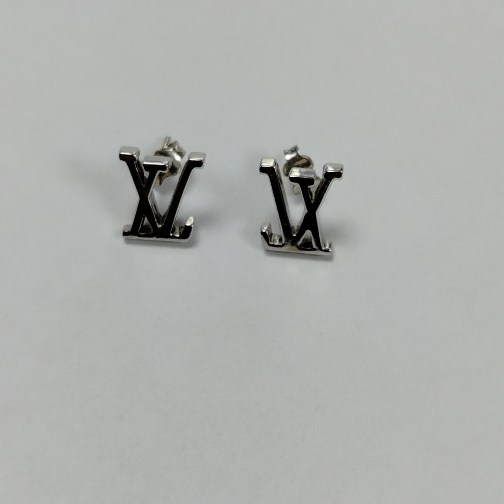 BROQUELES PAR ORO,ORO BLANCO 14 K 3,60 GRMS (SEMINUEVO)