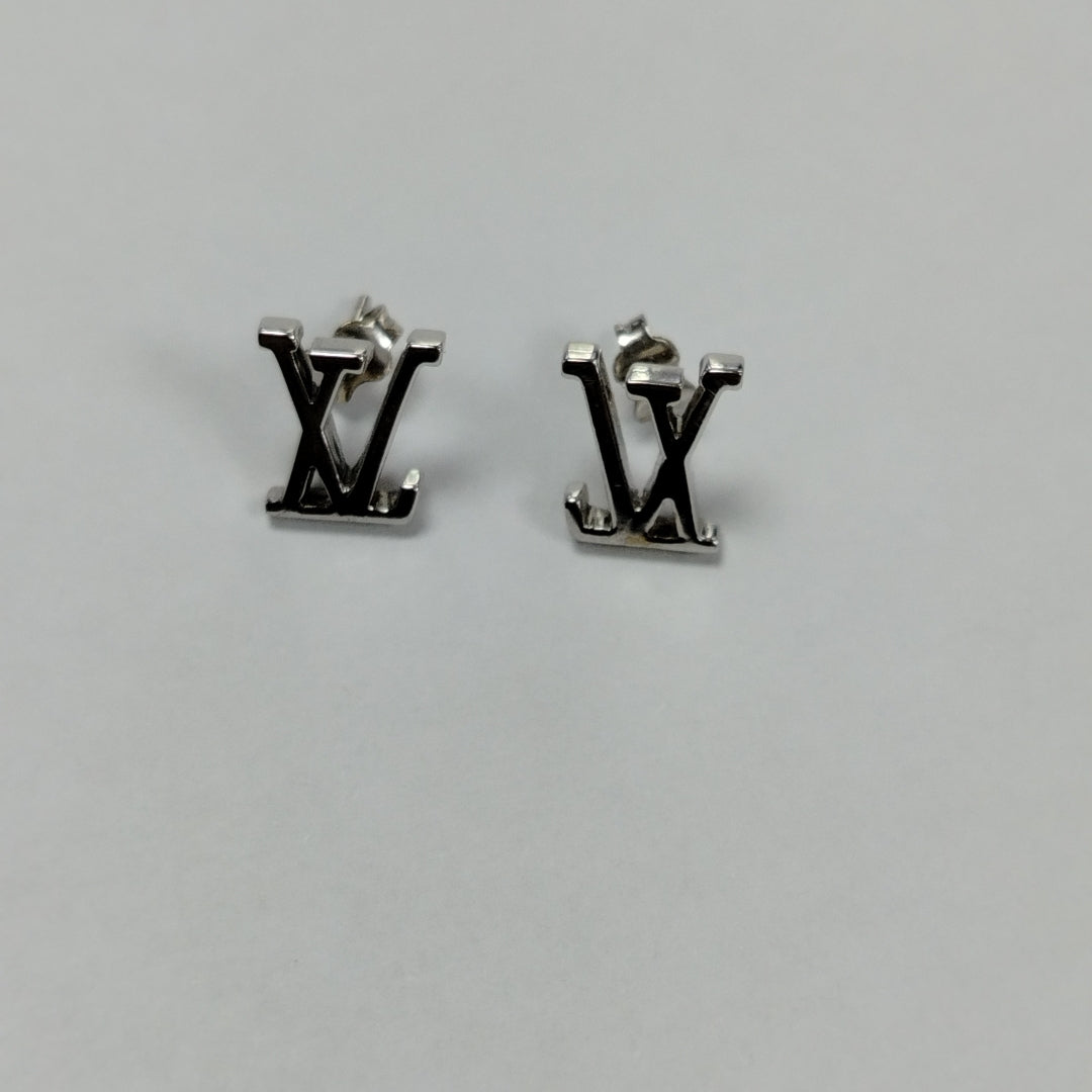 BROQUELES PAR ORO,ORO BLANCO 14 K 3,60 GRMS (SEMINUEVO)
