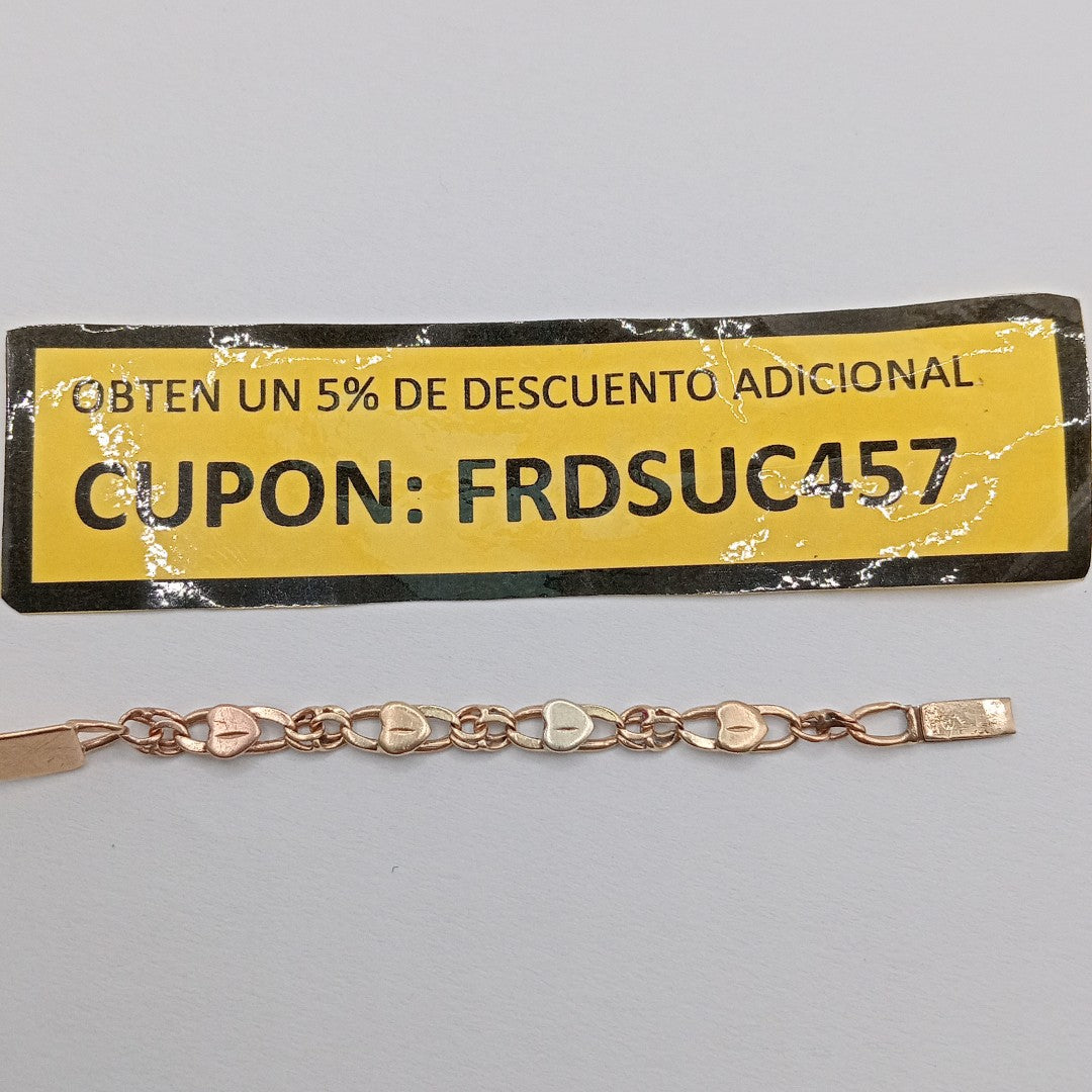 ESCLAVA ORO COMBINADO 10 K 3,90 GRMS (SEMINUEVO)