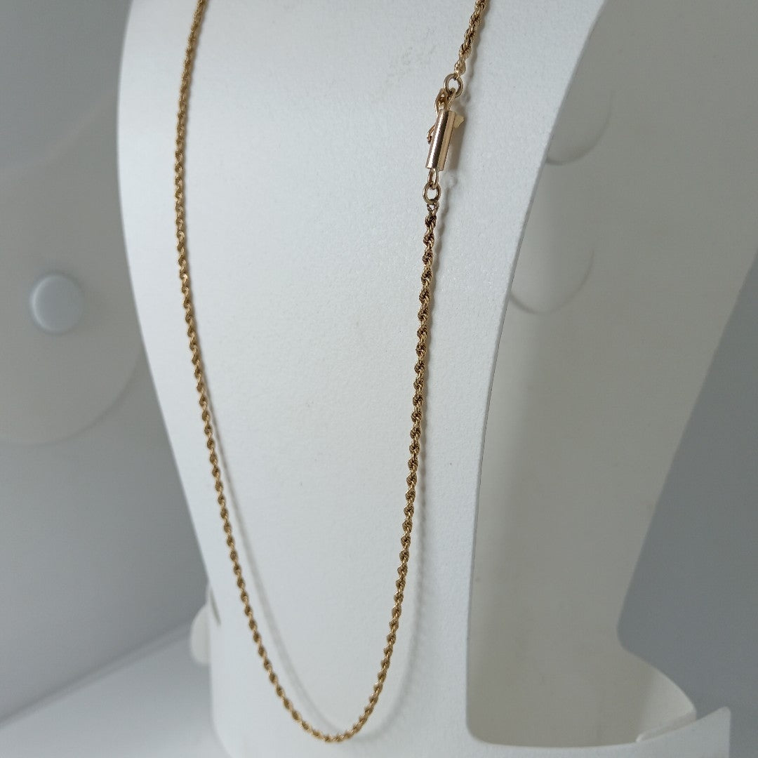 CADENA ORO 14 K 6,60 GRMS (SEMINUEVO)