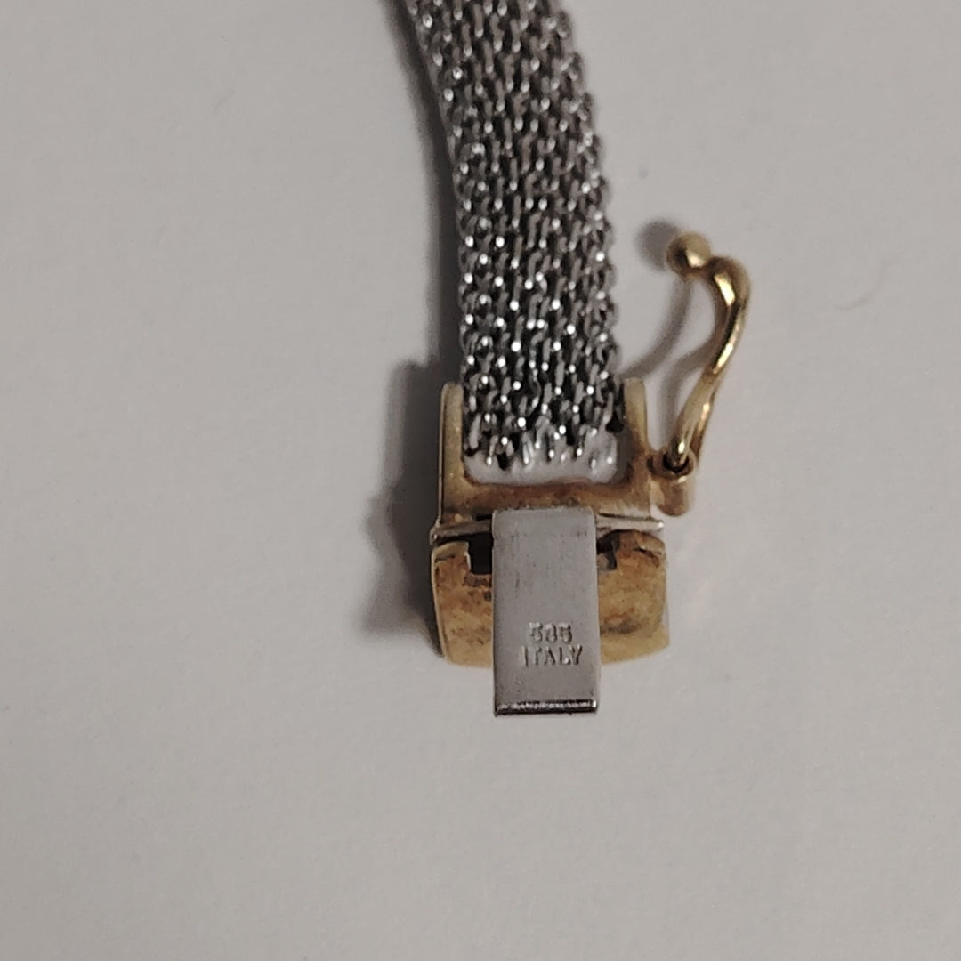 PULSERA ORO,ORO COMBINADO 10 K 10,00 GRMS (SEMINUEVO)