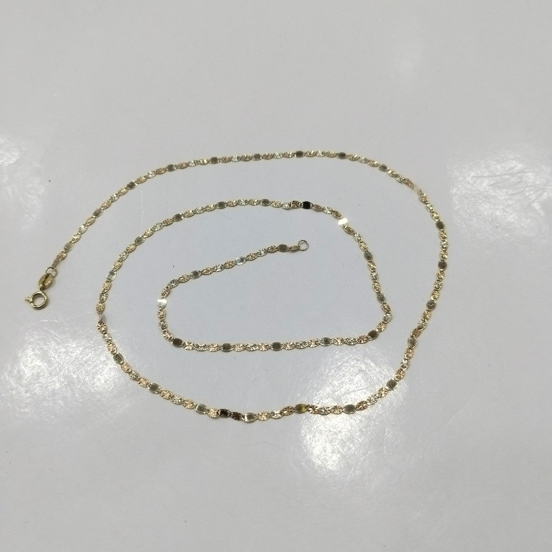 CADENA ORO 10 K 1.5 GRMS (SEMINUEVO)