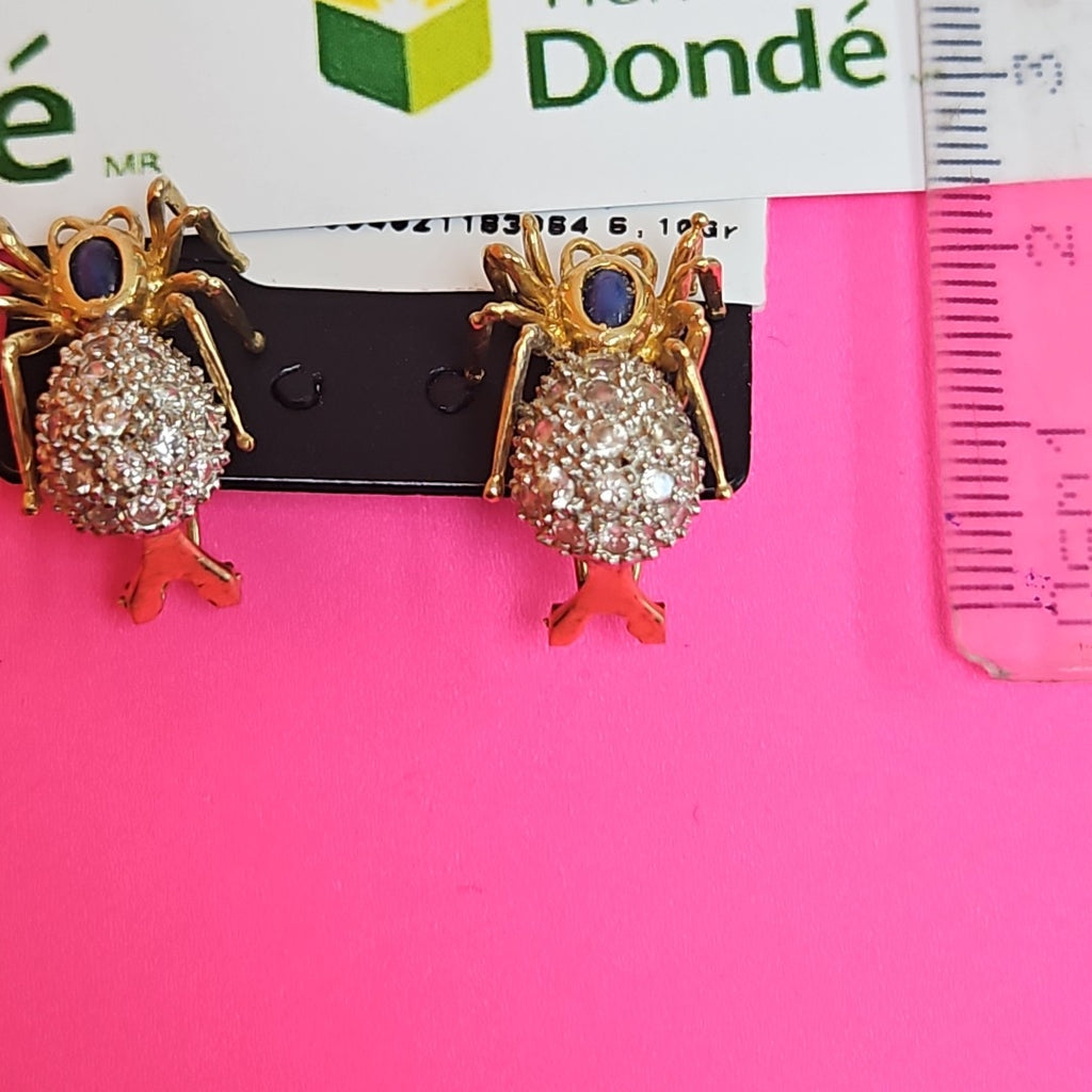ARETES PAR ORO 10 K 6,10 GRMS (SEMINUEVO)
