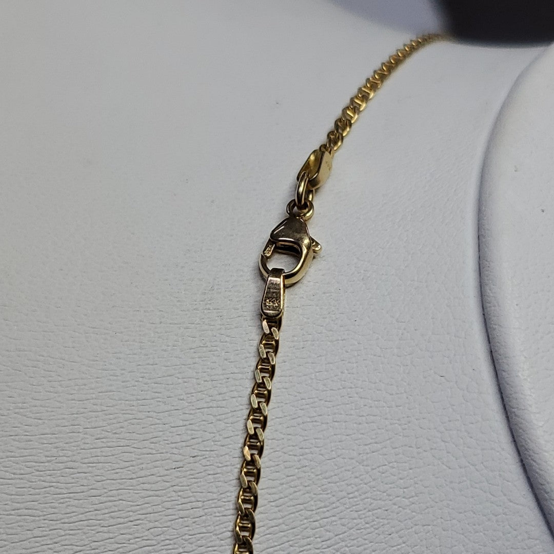 CADENA ORO 14 K 4.9 GRMS (SEMINUEVO)