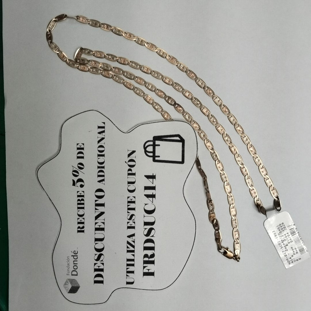 CADENA ORO 10 K 9.9 GRMS (SEMINUEVO)