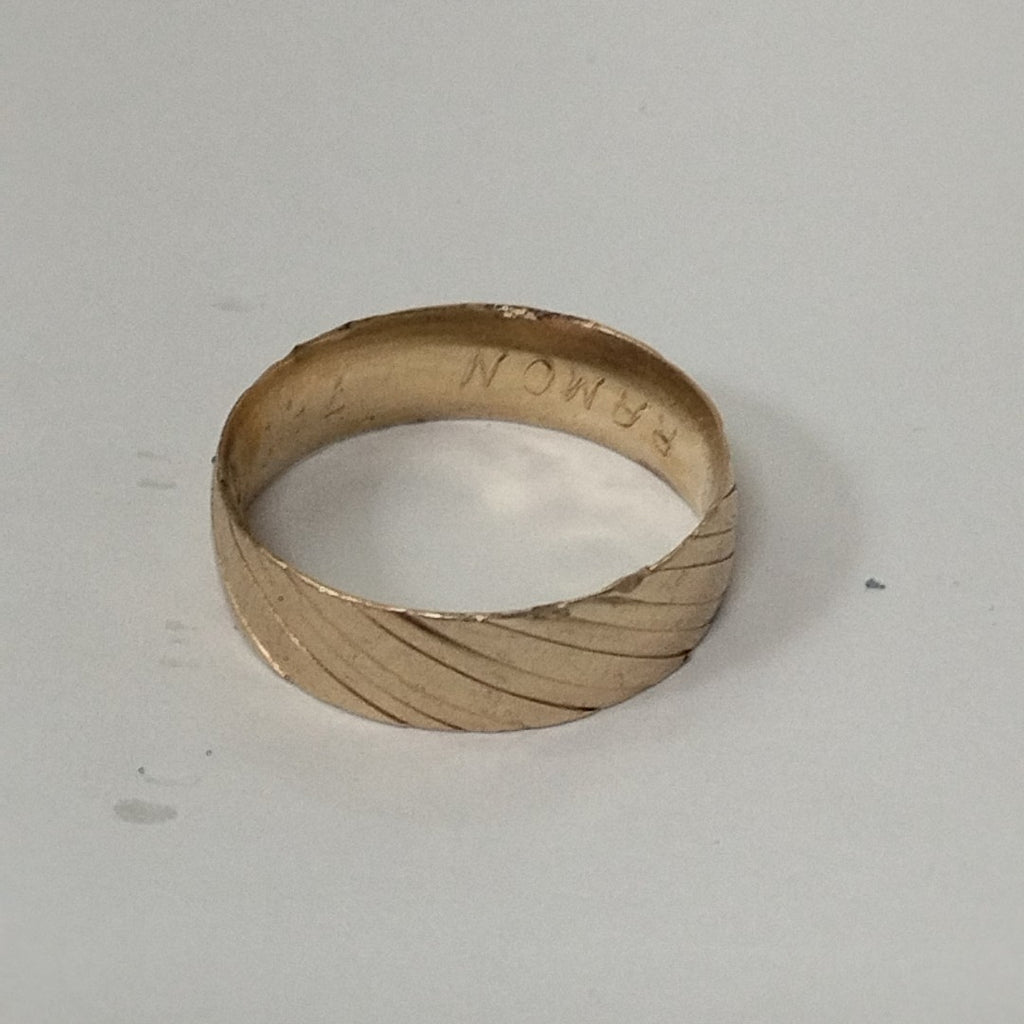 ARGOLLA ORO 14 K 4,00 GRMS (SEMINUEVO)