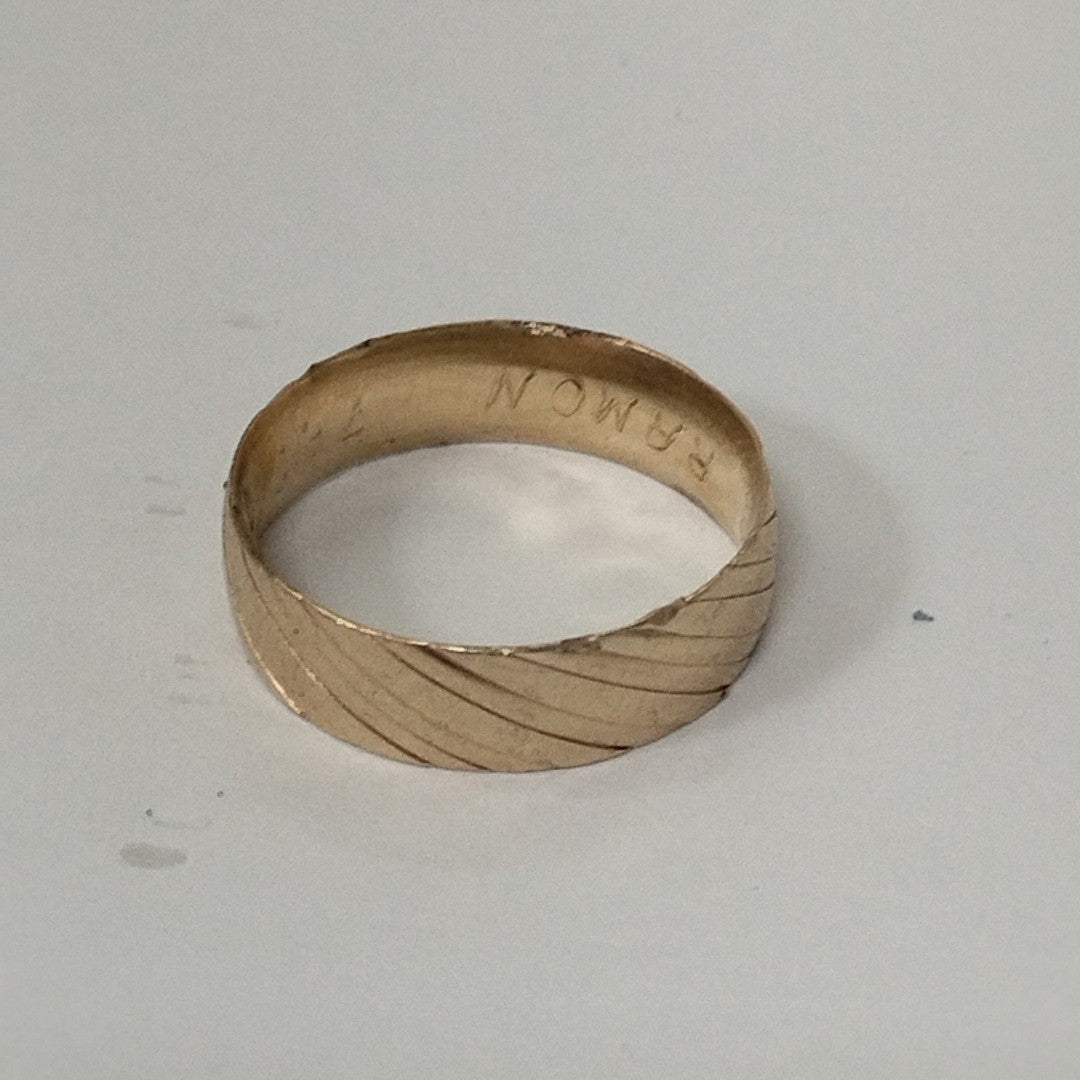 ARGOLLA ORO 14 K 4,00 GRMS (SEMINUEVO)