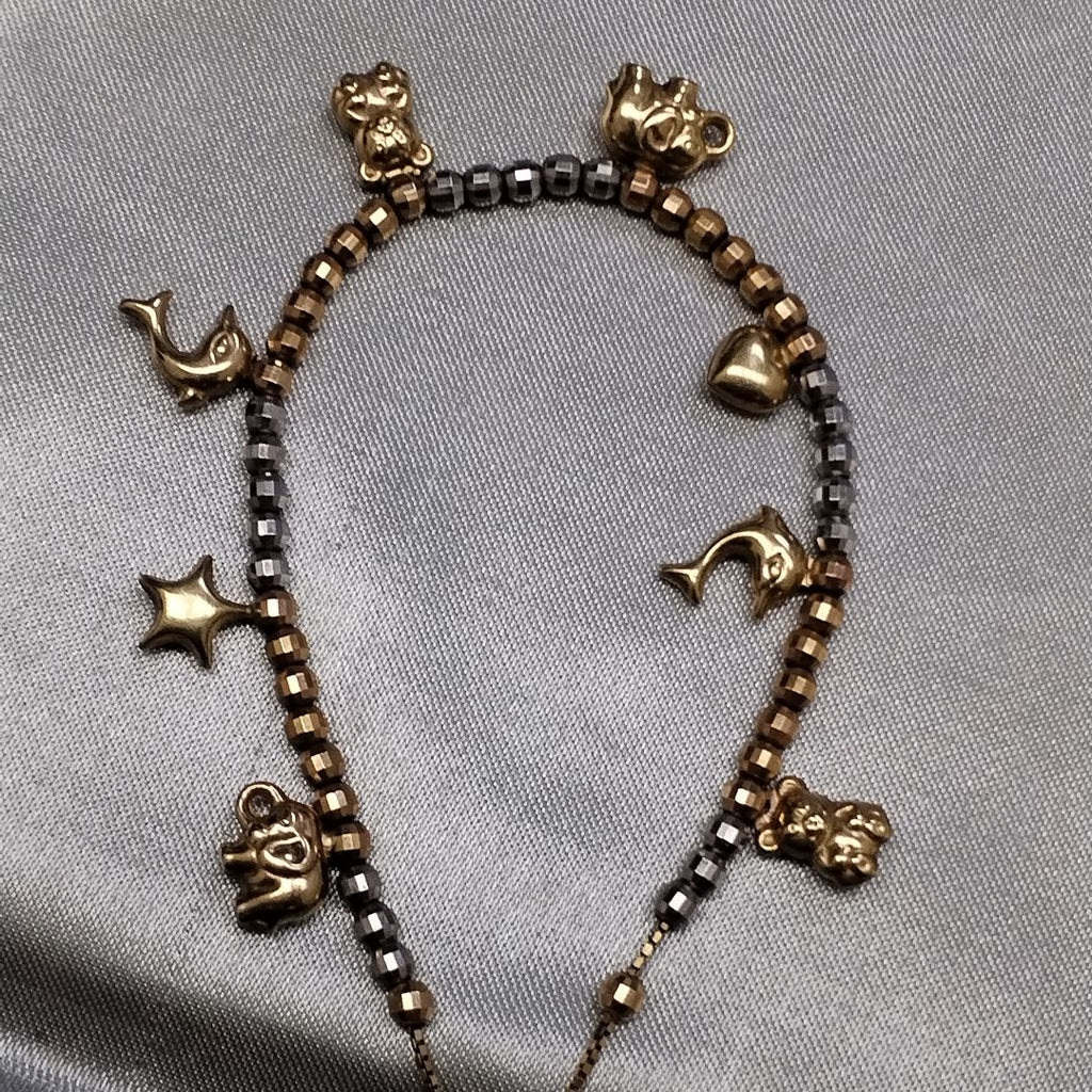GARGANTILLA ORO,ORO BLANCO 10 K 6,60 GRMS (SEMINUEVO)