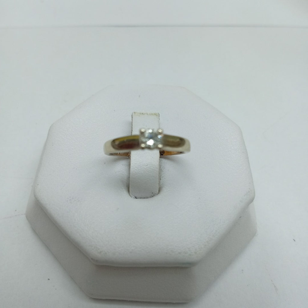 SOLITARIO ORO 14 K 2.8 GRMS (SEMINUEVO)