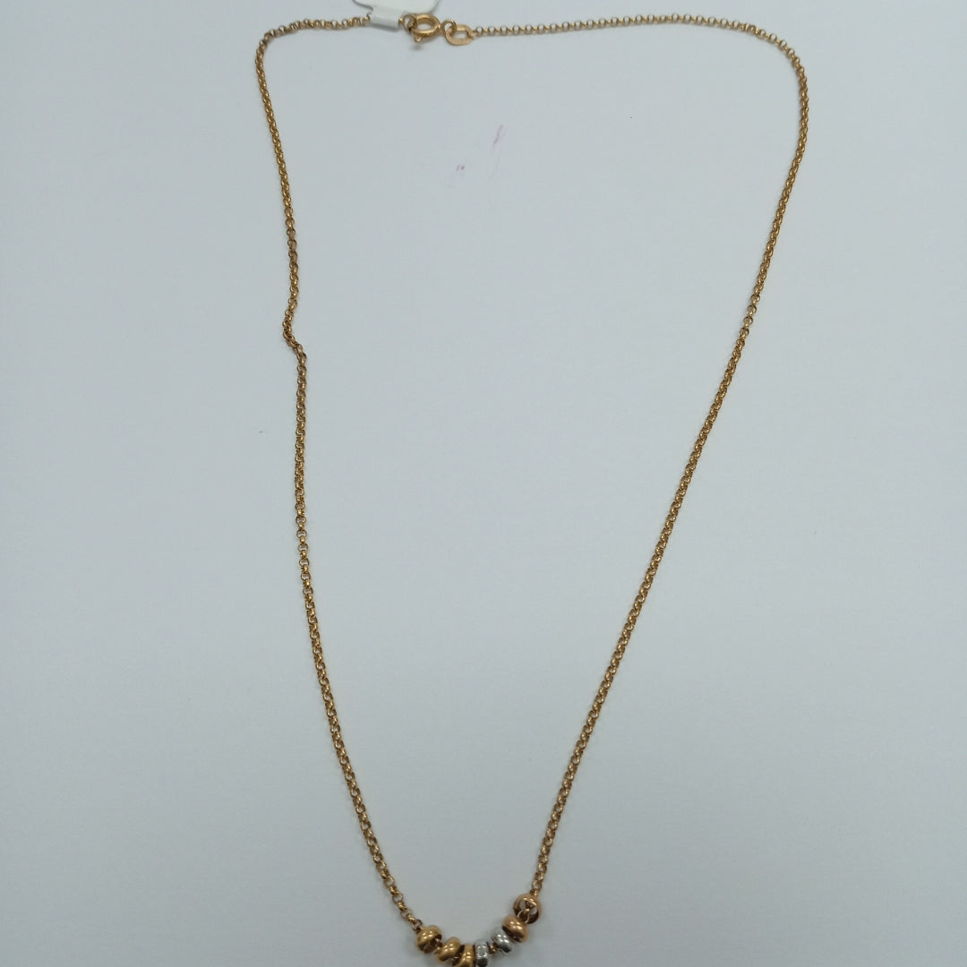 CADENA ORO 18 K 3.1 GRMS (SEMINUEVO)