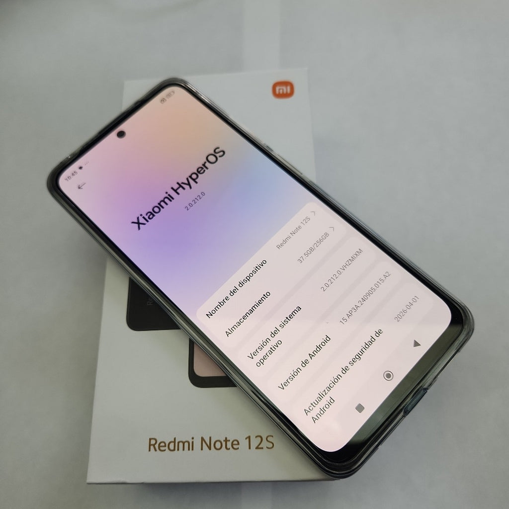 CELULAR XIAOMI REDMI NOTE 12S 2303ERA42L (2023) 256 GB 8 GB RAM (SEMINUEVO)