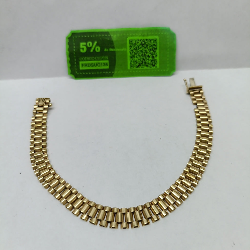 PULSERA ORO 14 K 13.69 GRMS (SEMINUEVO)