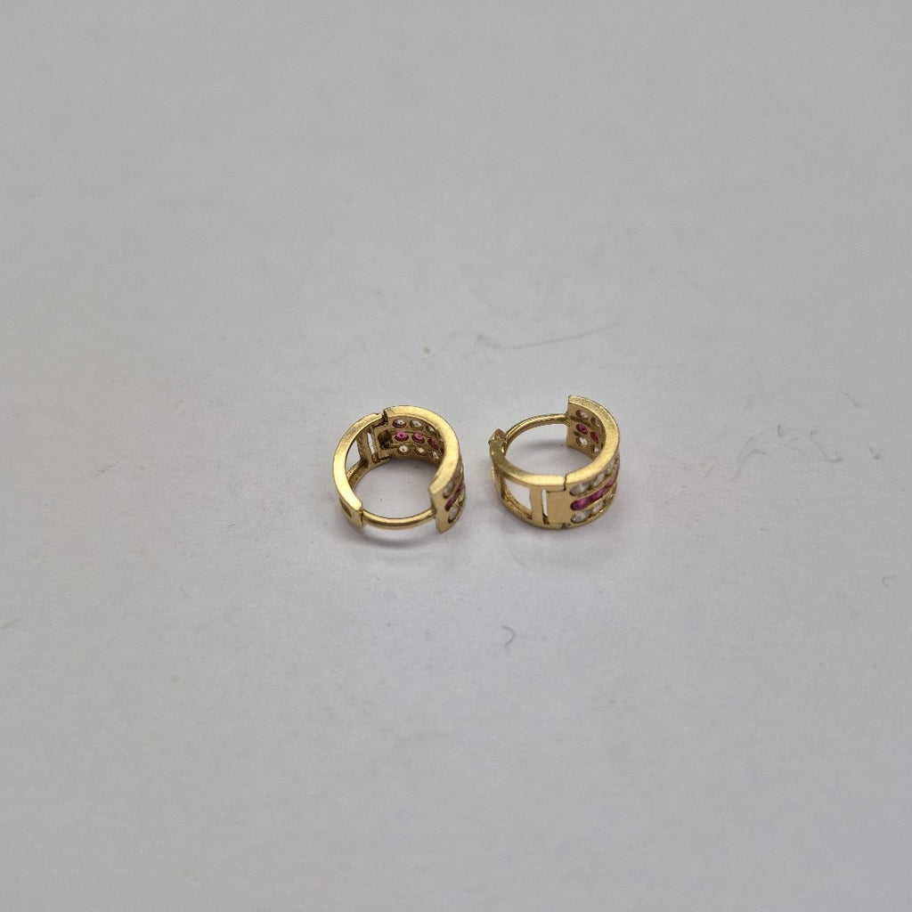 ARRACADAS PAR ORO 14 K 2,00 GRMS (SEMINUEVO)
