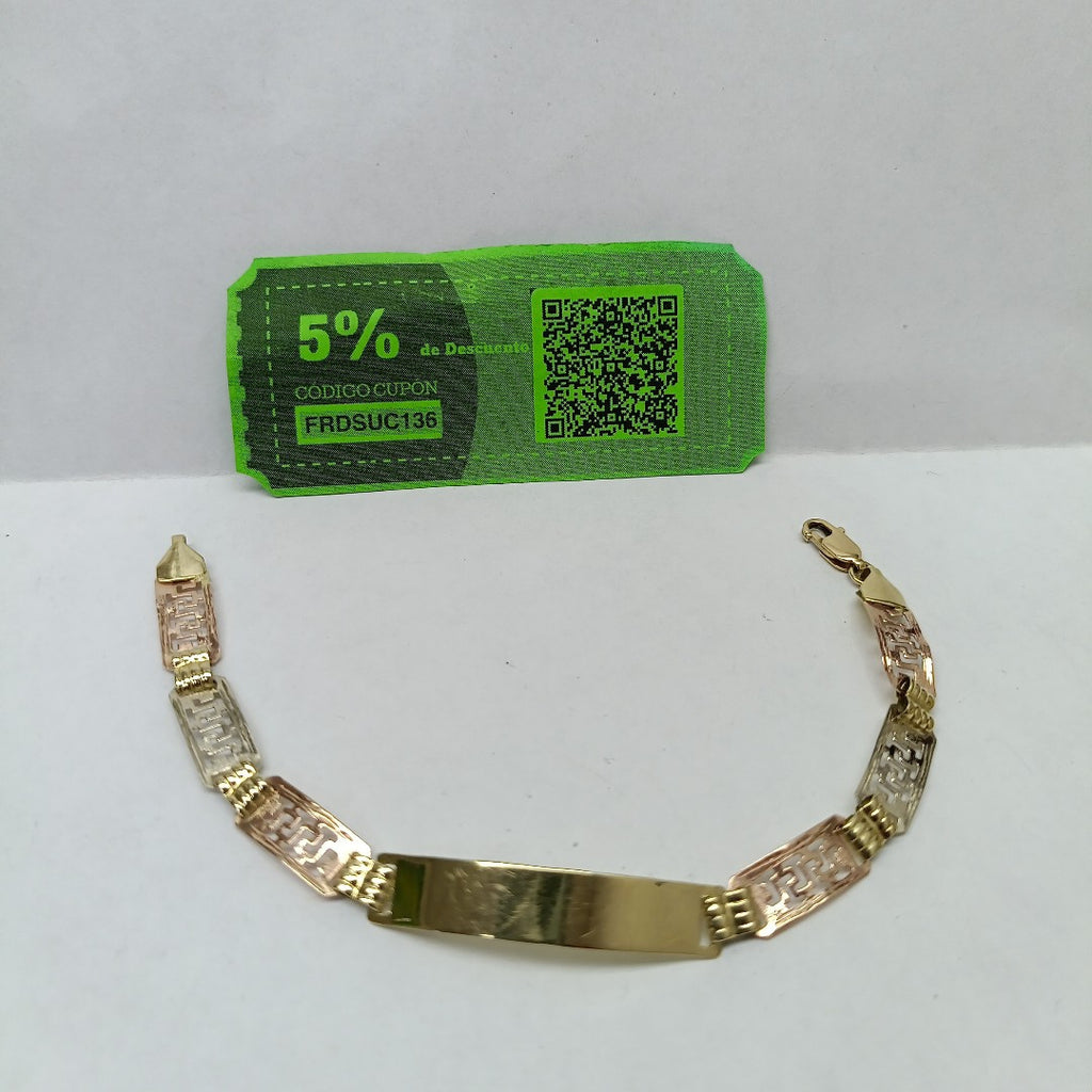 ESCLAVA ORO 14 K 3.7 GRMS (SEMINUEVO)