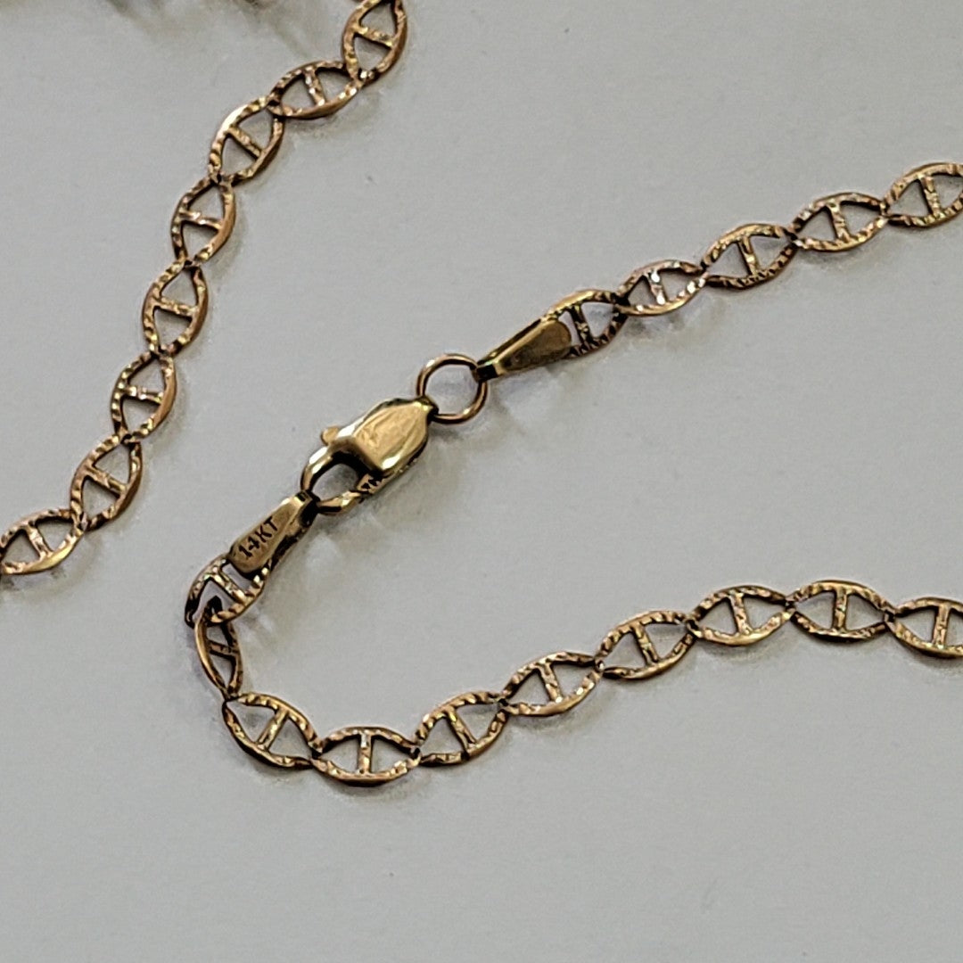 CADENA ORO 14 K 4.5 GRMS (SEMINUEVO)