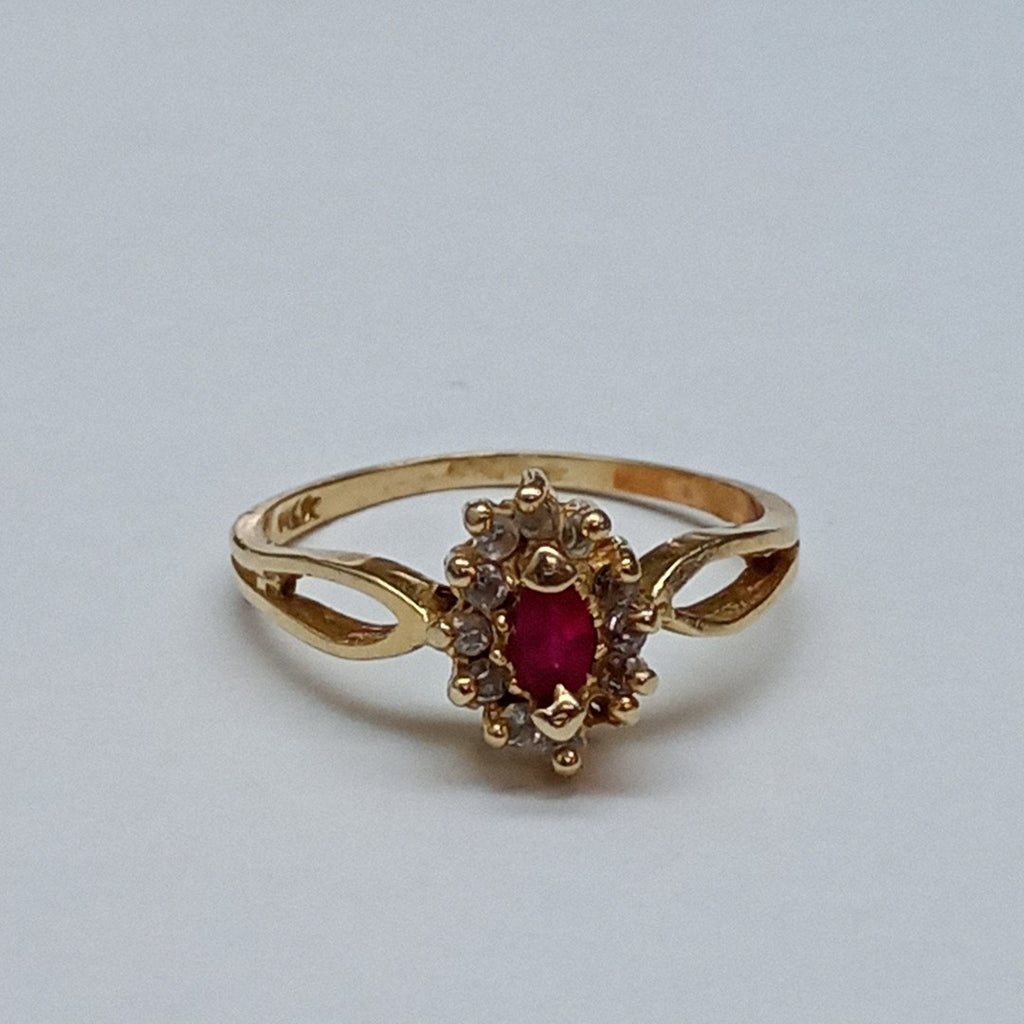 ANILLO ORO 14 K 2.7 GRMS (SEMINUEVO)