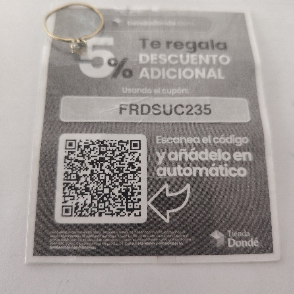 SOLITARIO ORO 10 K 0,80 GRMS (SEMINUEVO)