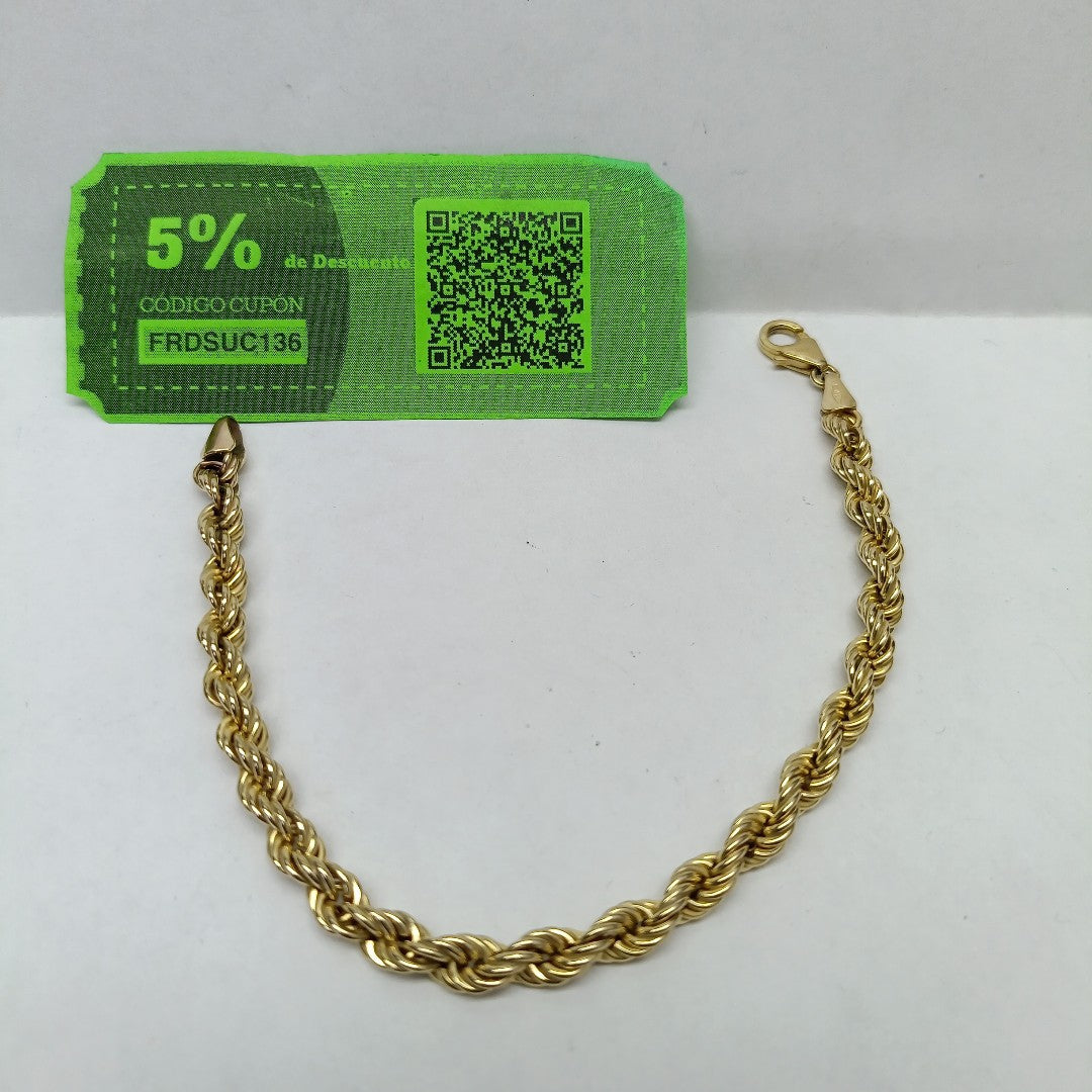 PULSERA ORO 10 K 4.4 GRMS (SEMINUEVO)