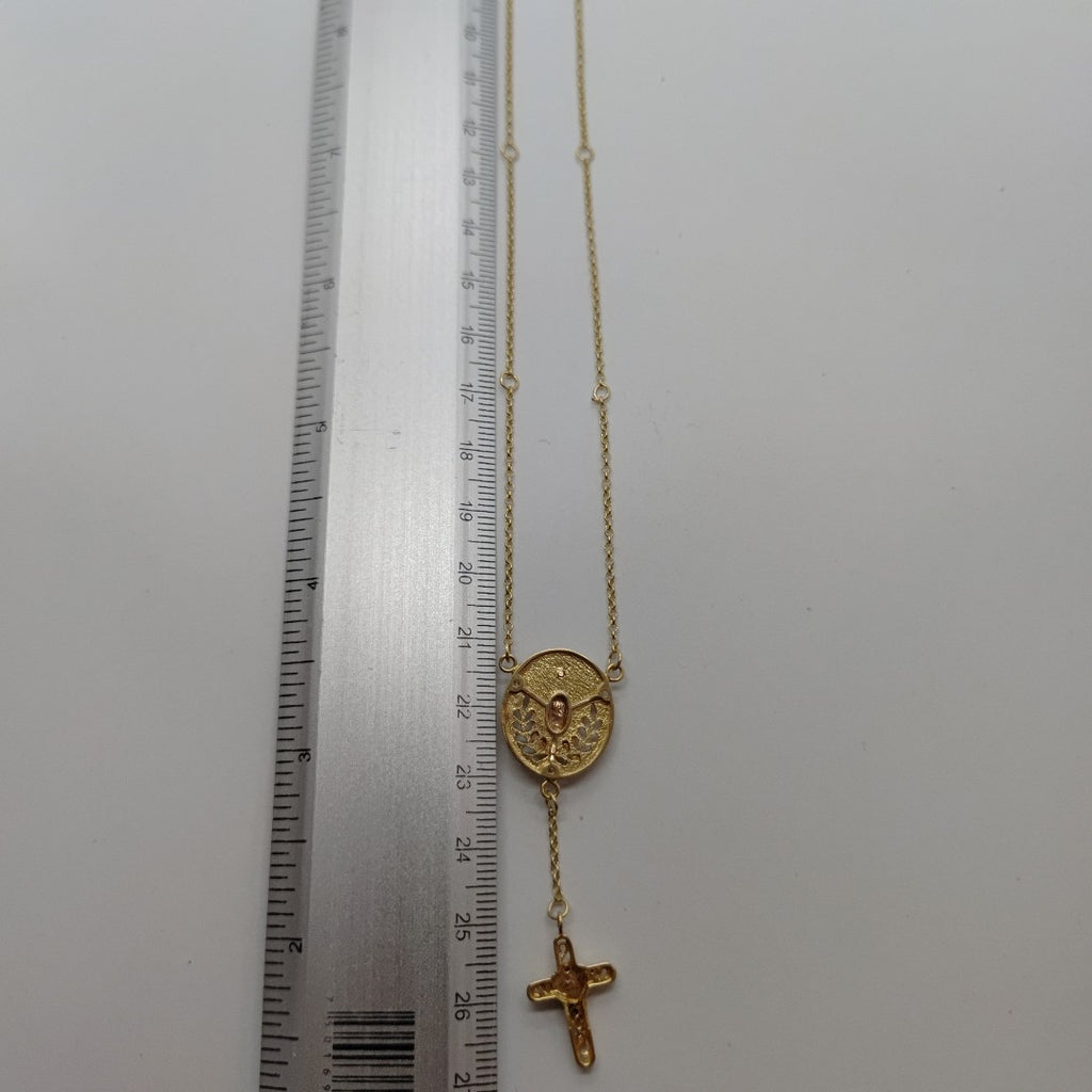 CADENA ORO COMBINADO 14 K 6,00 GRMS (SEMINUEVO)