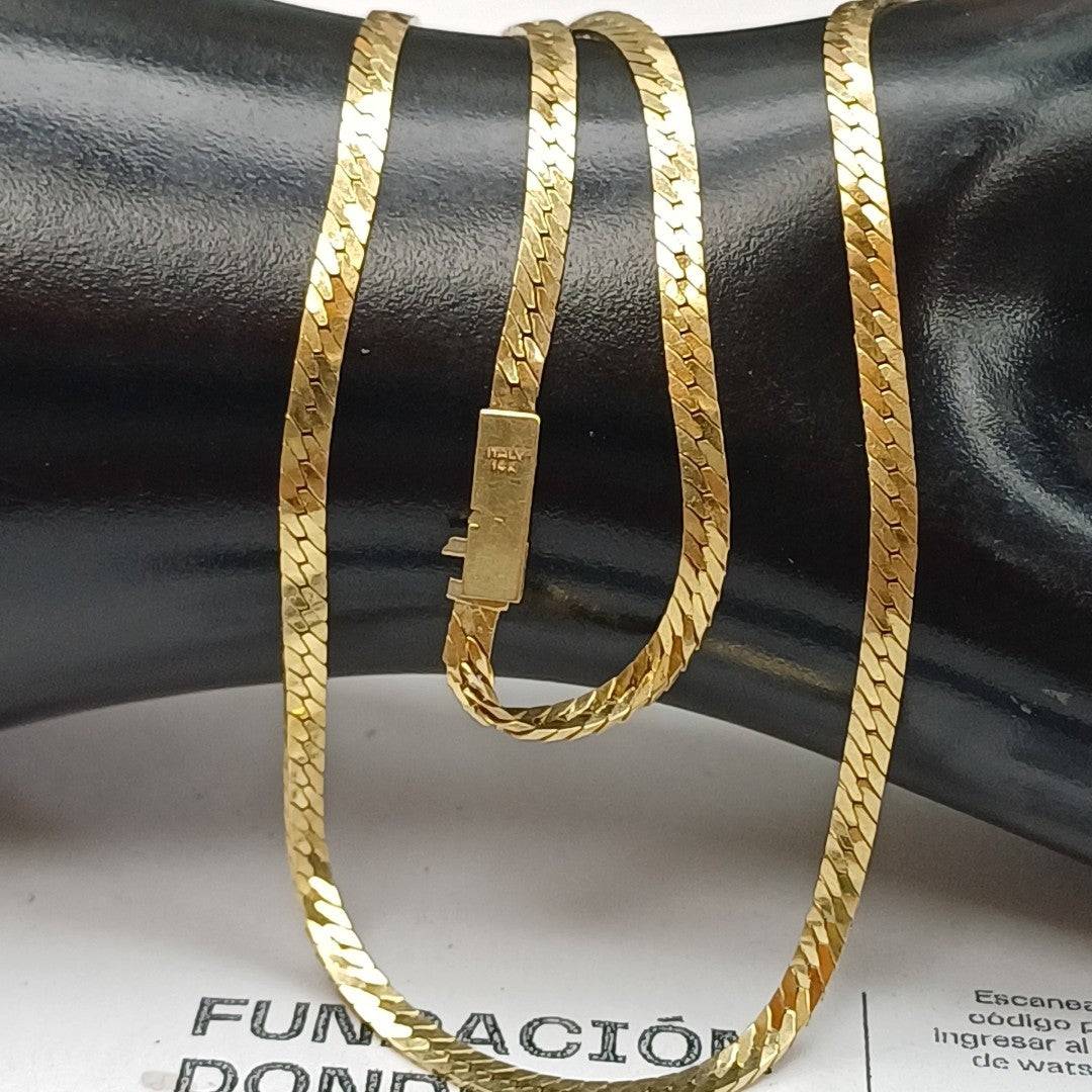 GARGANTILLA ORO 14 K 10.6 GRMS (SEMINUEVO)