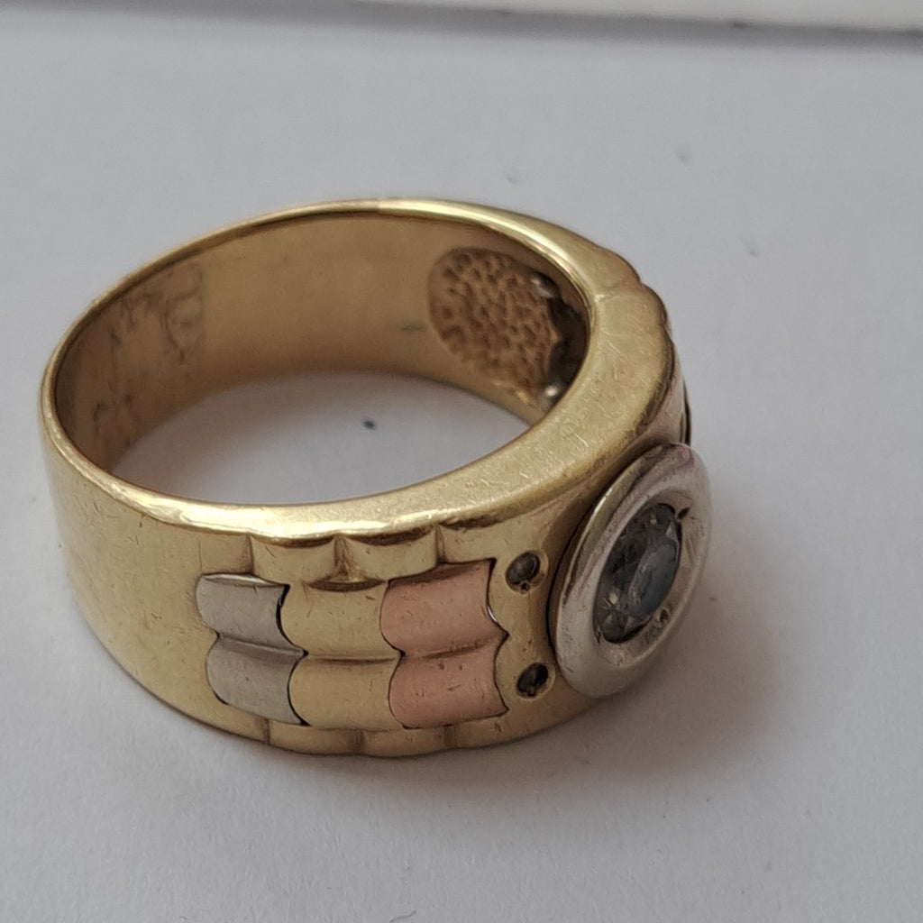 ANILLO ORO 12 K 12.8 GRMS (SEMINUEVO)