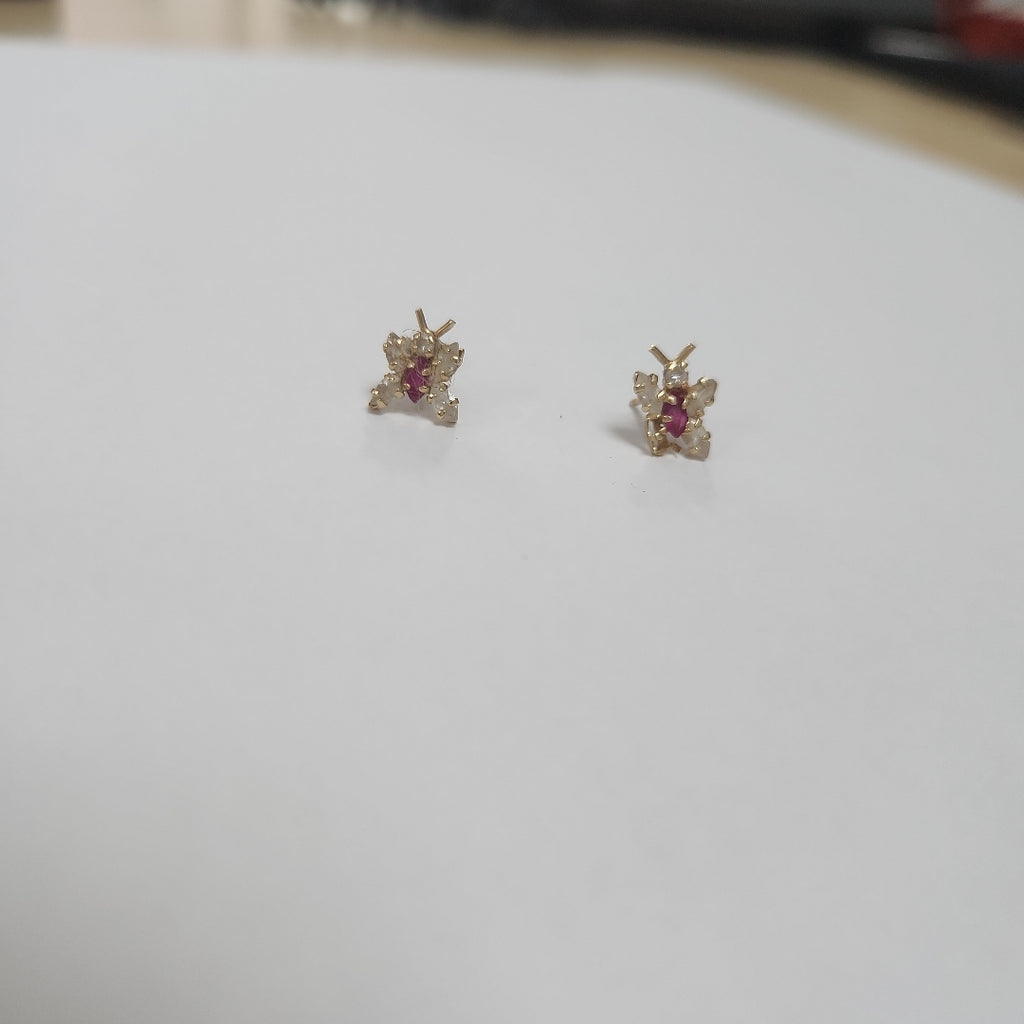 BROQUELES PAR ORO 14 K 0.8 GRMS (SEMINUEVO)