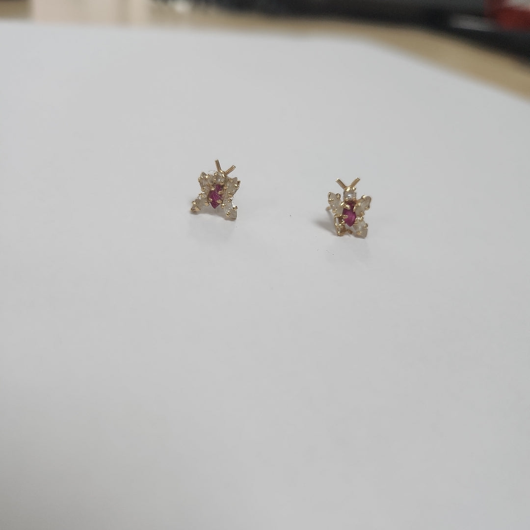 BROQUELES PAR ORO 14 K 0.8 GRMS (SEMINUEVO)