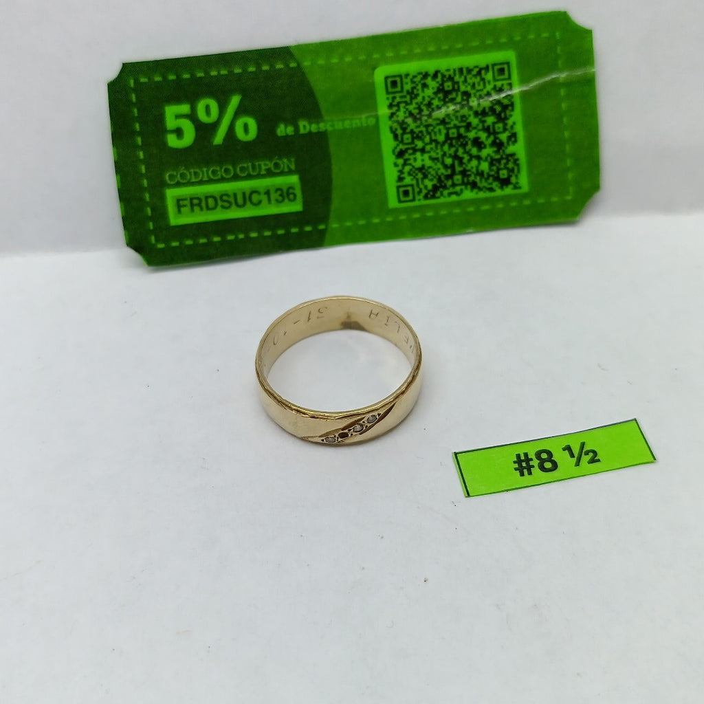ARGOLLA ORO 14 K 4 GRMS (SEMINUEVO)