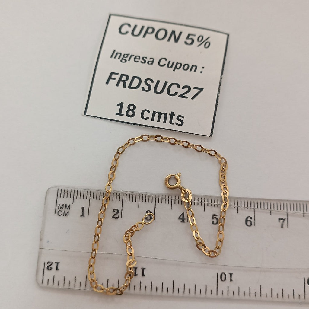 PULSERA ORO 14 K 1,10 GRMS (SEMINUEVO)