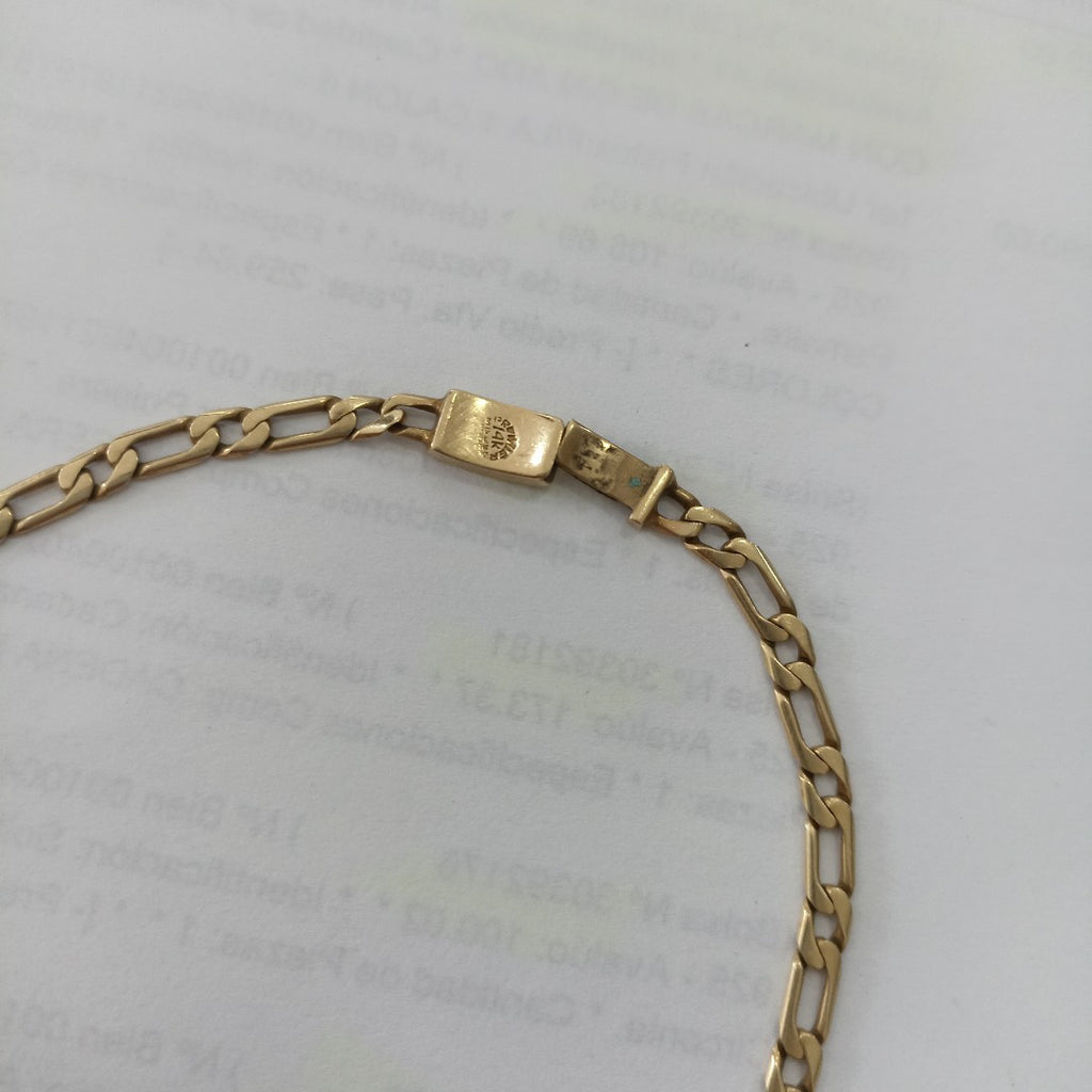 PULSERA ORO 14 K 5.8 GRMS (SEMINUEVO)