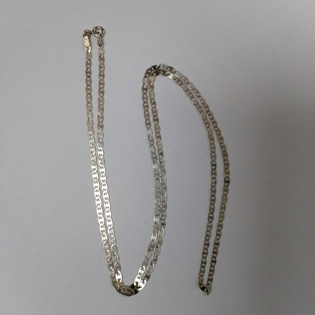 CADENA TEJIDO ESPEJO PLATA .925 60 CM 4.4 GR (NUEVO)