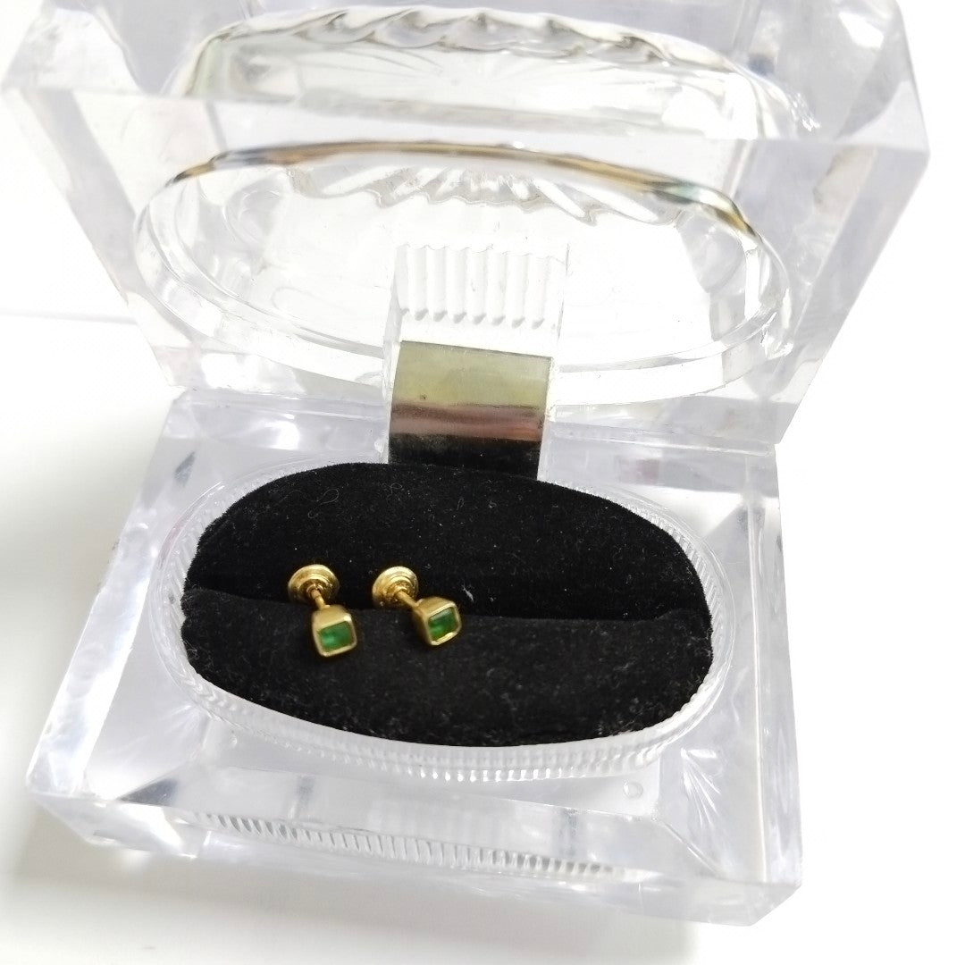 BROQUELES PAR ORO 18 K 0.8 GRMS (SEMINUEVO)
