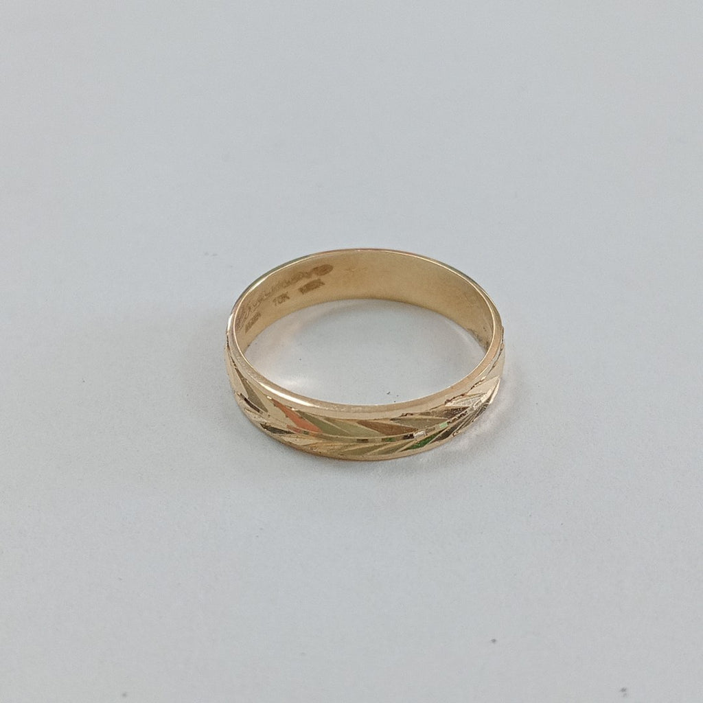 ARGOLLA ORO 10 K 1.2 GRMS (SEMINUEVO)