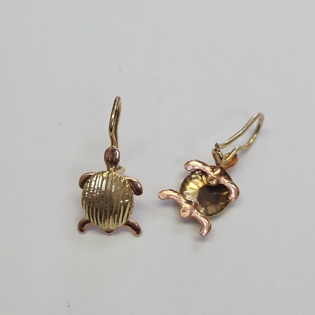 ARETES PAR ORO 10 K 1.6 GRMS (SEMINUEVO)