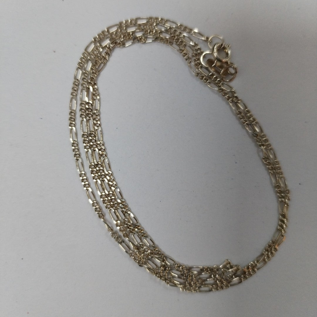 CADENA TEJIDO 3X1 PLATA .925 55 CM 2.3 GR (NUEVO)