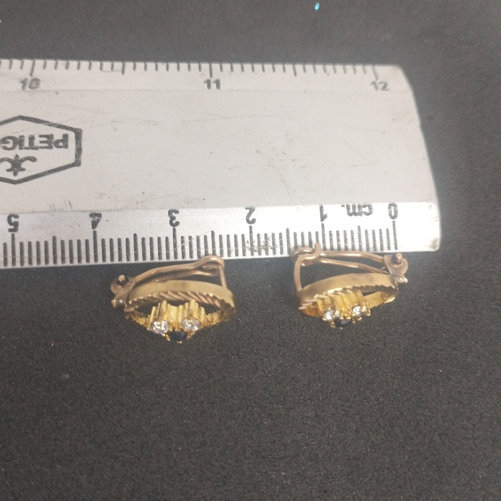 ARETES PAR ORO 8 K 2.5 GRMS (SEMINUEVO)