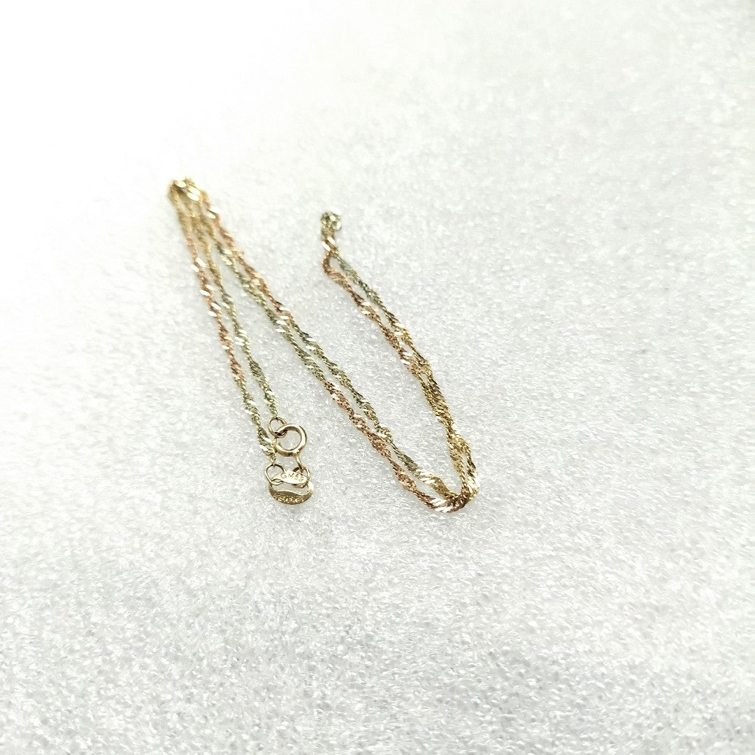 CADENA ORO 10 K 1.2 GRMS (SEMINUEVO)