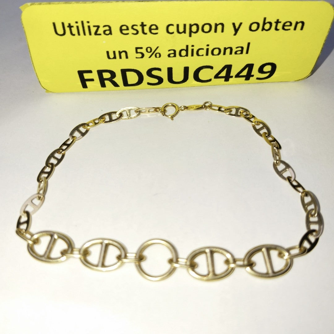 PULSERA ORO 14 K 3.1 GRMS (SEMINUEVO)