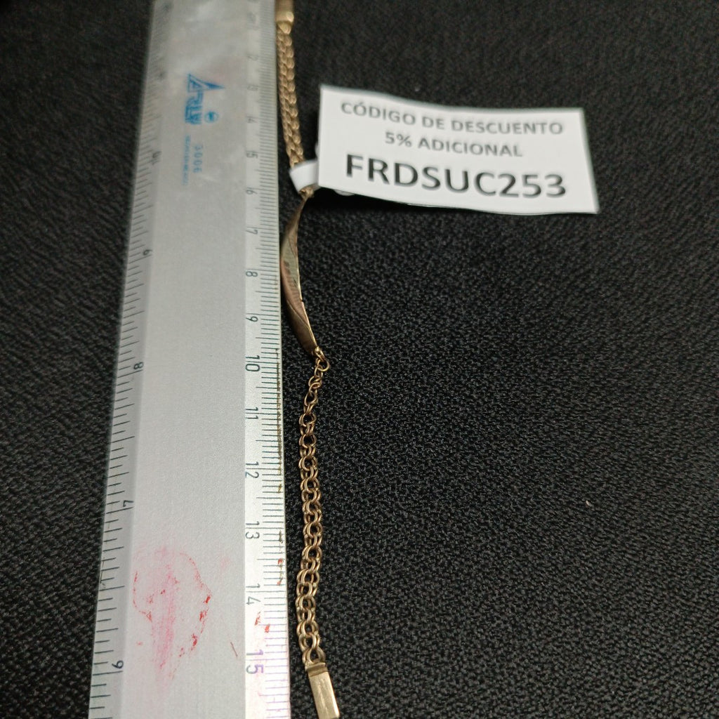 ESCLAVA ORO 10 K 4 GRMS (SEMINUEVO)
