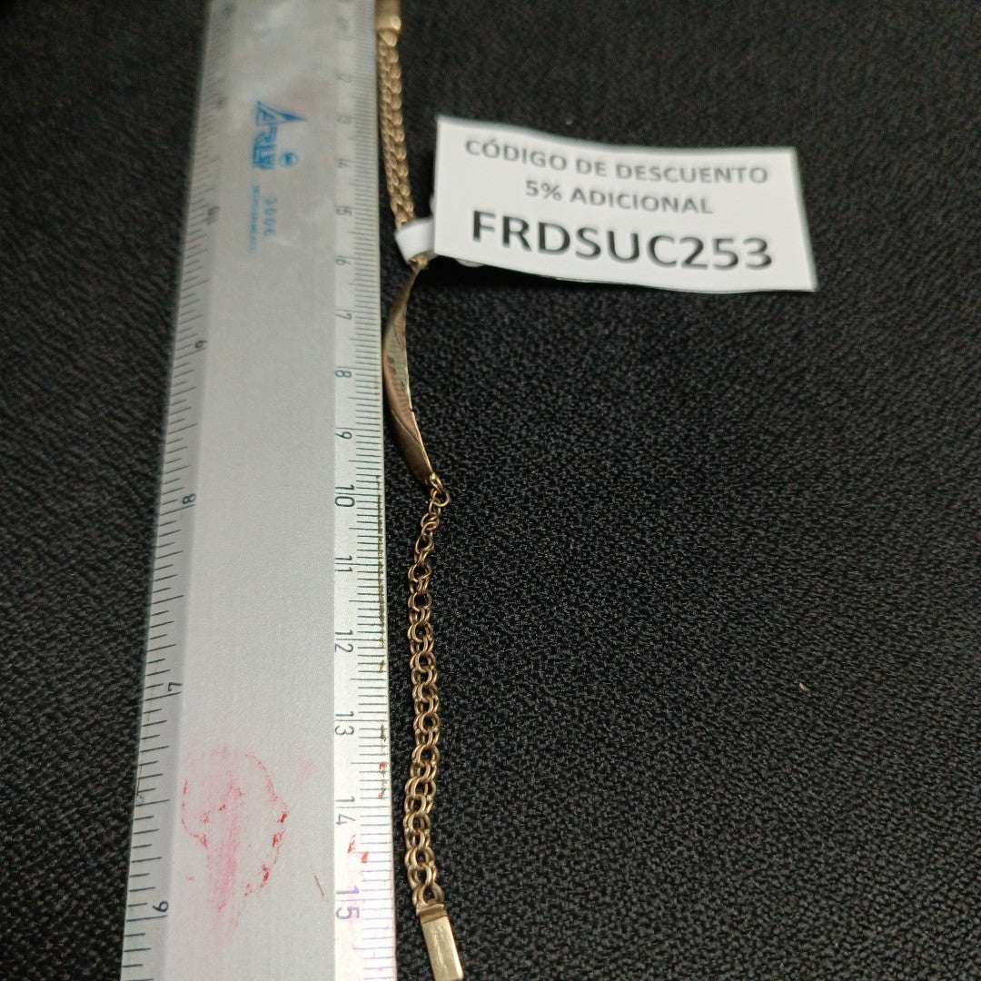ESCLAVA ORO 10 K 4 GRMS (SEMINUEVO)