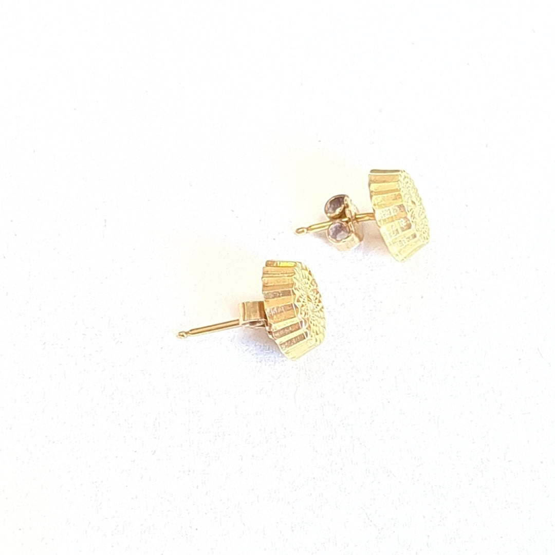 ARETES PAR ORO 18 K 2,90 GRMS (SEMINUEVO)
