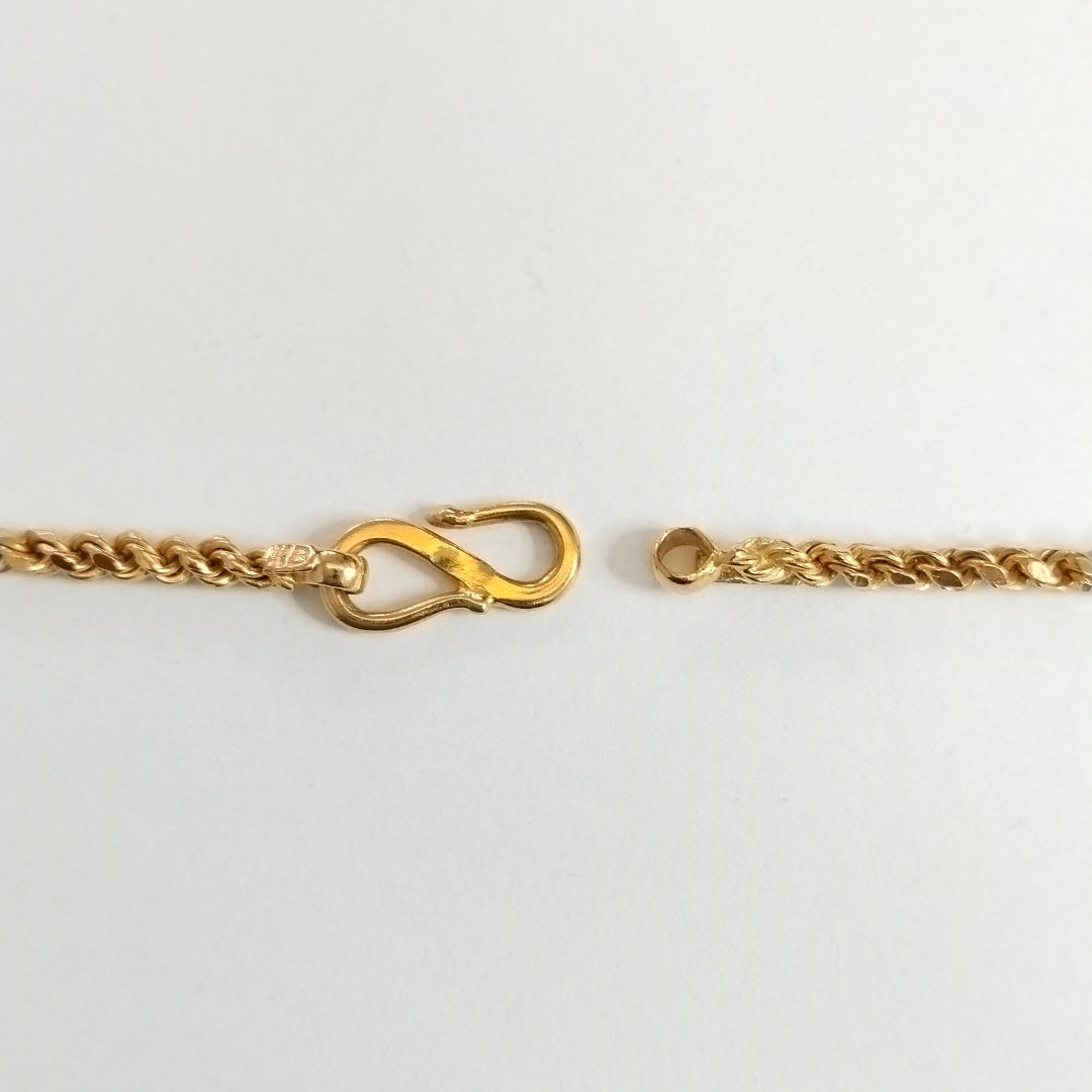 CADENA ORO 21 K 19.9 GRMS (SEMINUEVO)