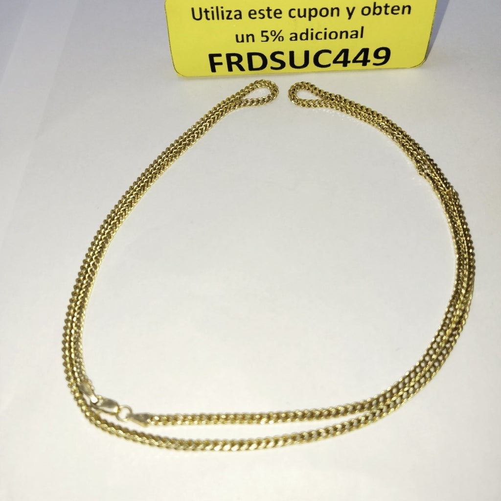 CADENA ORO 10 K 5.7 GRMS (SEMINUEVO)