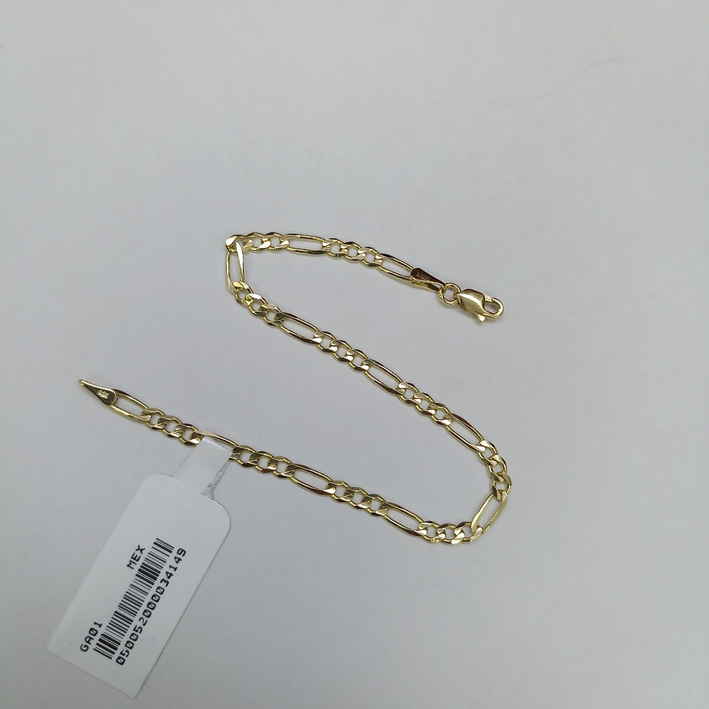 PULSERAS 3X1 ORO 14K 18 CM 2.9 GR (NUEVO)